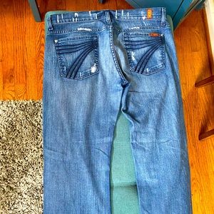 7 for All Mankind DOJO jeans size 30 w 31 L